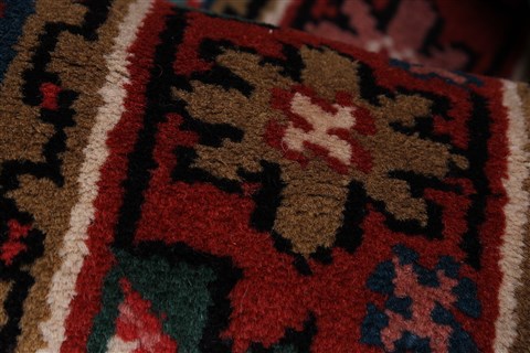 Heriz White Runner Hand Knotted 28 X 137 Area Rug 250-22249 Image 9