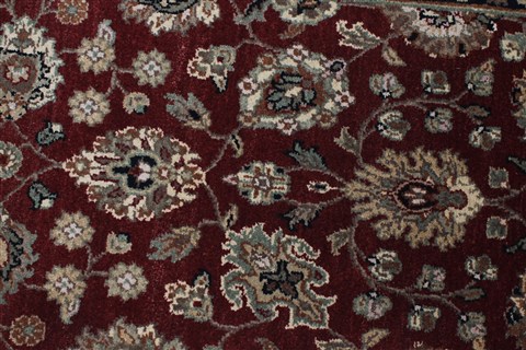Sarouk Red Runner Hand Knotted 26 X 1311 Area Rug 250-22258 Image 7