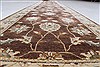 Zanjan Brown Runner Hand Knotted 211 X 140  Area Rug 250-22260 Thumb 8