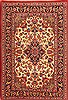 Qum Red Hand Knotted 37 X 52  Area Rug 100-22264 Thumb 0