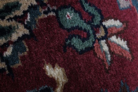 Kashmar Red Runner Hand Knotted 28 X 1311 Area Rug 250-22269 Image 10