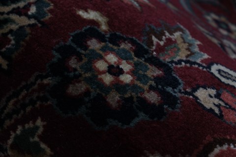 Kashmar Red Runner Hand Knotted 28 X 1311 Area Rug 250-22269 Image 12