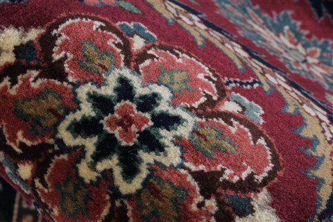 Kashmar Red Runner Hand Knotted 28 X 1311 Area Rug 250-22269 Image 13