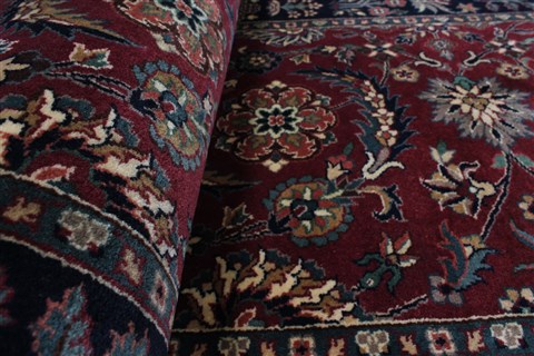 Kashmar Red Runner Hand Knotted 28 X 1311 Area Rug 250-22269 Image 14