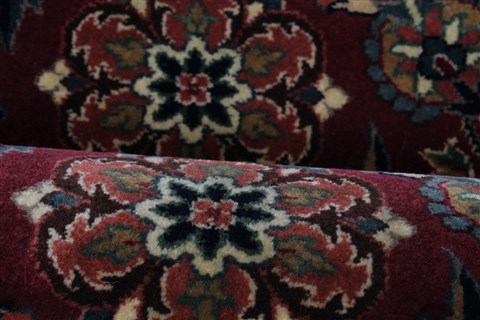 Kashmar Red Runner Hand Knotted 28 X 1311 Area Rug 250-22269 Image 2