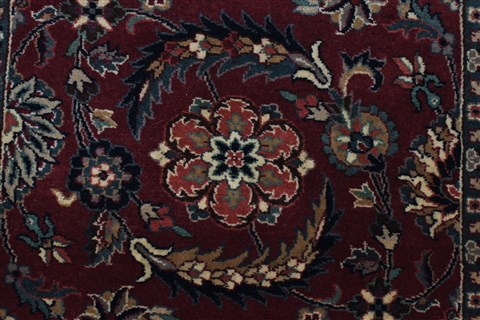 Kashmar Red Runner Hand Knotted 28 X 1311 Area Rug 250-22269 Image 7
