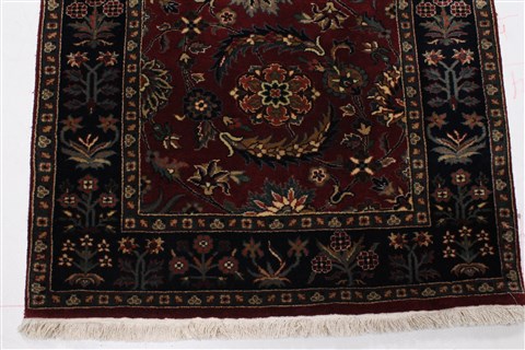Kashmar Red Runner Hand Knotted 28 X 1311 Area Rug 250-22269 Image 8
