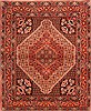 Sanandaj Red Hand Knotted 41 X 51 Area Rug 100-22273 Thumb 0