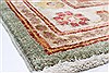 Pishavar Green Runner Hand Knotted 29 X 137  Area Rug 250-22277 Thumb 6