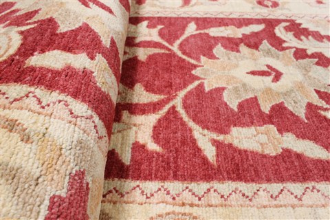 Pishavar Brown Runner Hand Knotted 29 X 1311 Area Rug 250-22280 Image 11