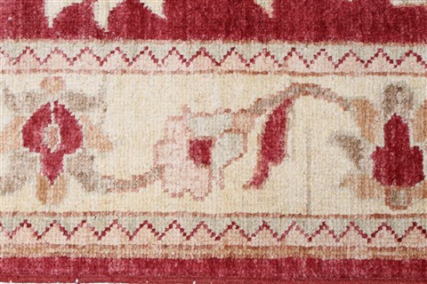 Pishavar Brown Runner Hand Knotted 29 X 1311 Area Rug 250-22280 Image 3