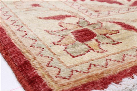 Pishavar Brown Runner Hand Knotted 29 X 1311 Area Rug 250-22280 Image 7