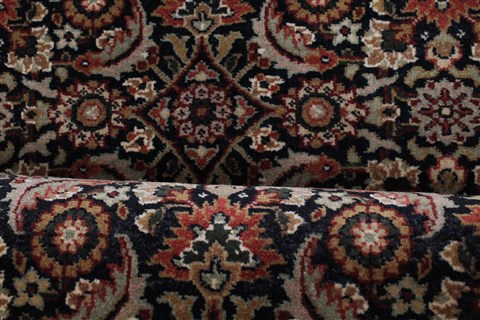 Herati Black Runner Hand Knotted 27 X 139 Area Rug 250-22289 Image 13