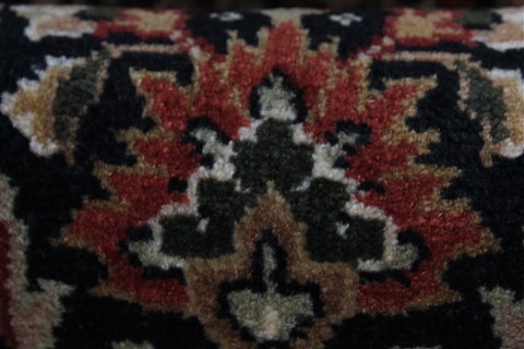 Herati Black Runner Hand Knotted 27 X 139 Area Rug 250-22289 Image 9