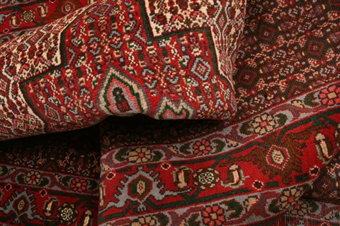 Bidjar Red Hand Knotted 41 X 55  Area Rug 253-22291 Image 3