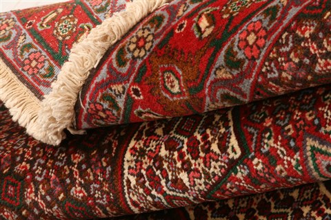 Bidjar Red Hand Knotted 41 X 55  Area Rug 253-22291 Image 5