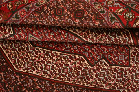 Bidjar Red Hand Knotted 41 X 55  Area Rug 253-22291 Image 6