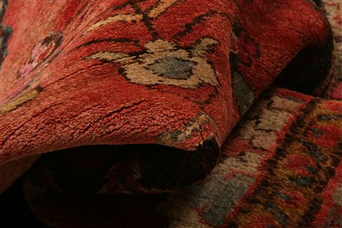 Wiss Red Hand Knotted 35 X 50 Area Rug 100-22295 Image 2
