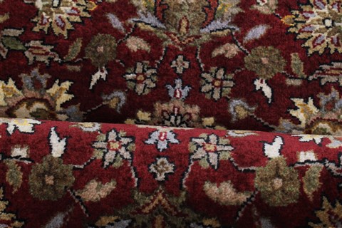 Kashan Red Runner Hand Knotted 26 X 135 Area Rug 250-22323 Image 15