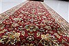 Kashan Red Runner Hand Knotted 26 X 135 Area Rug 250-22323 Thumb 3