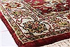 Kashan Red Runner Hand Knotted 26 X 135 Area Rug 250-22323 Thumb 8