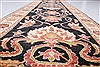 Pishavar Black Runner Hand Knotted 27 X 1310  Area Rug 250-22327 Thumb 8