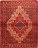 Sanandaj Red Hand Knotted 40 X 51  Area Rug 100-22328 Thumb 0