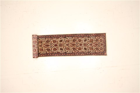 Birjand Beige Runner Hand Knotted 27 X 1311 Area Rug 250-22352 Image 1