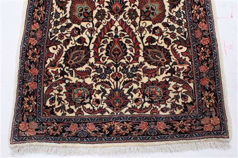 Birjand Beige Runner Hand Knotted 27 X 1311 Area Rug 250-22352 Image 6