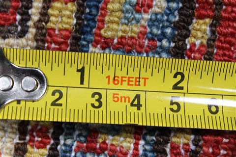 Kazak Red Runner Hand Knotted 29 X 128  Area Rug 250-22359 Image 4