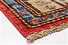 Kazak Red Runner Hand Knotted 29 X 128  Area Rug 250-22359 Thumb 10