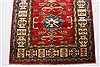 Kazak Red Runner Hand Knotted 29 X 128  Area Rug 250-22359 Thumb 9