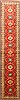 Kazak Red Runner Hand Knotted 26 X 127  Area Rug 250-22364 Thumb 0