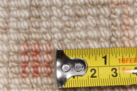 Oushak Beige Runner Hand Knotted 31 X 142  Area Rug 250-22369 Image 11