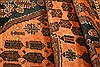 Afshar Orange Hand Knotted 35 X 55  Area Rug 100-22374 Thumb 5