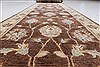 Ziegler Brown Runner Hand Knotted 24 X 144 Area Rug 250-22375 Thumb 14
