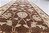 Ziegler Brown Runner Hand Knotted 24 X 144 Area Rug 250-22375 Thumb 2