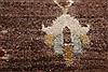 Ziegler Brown Runner Hand Knotted 24 X 144 Area Rug 250-22375 Thumb 7