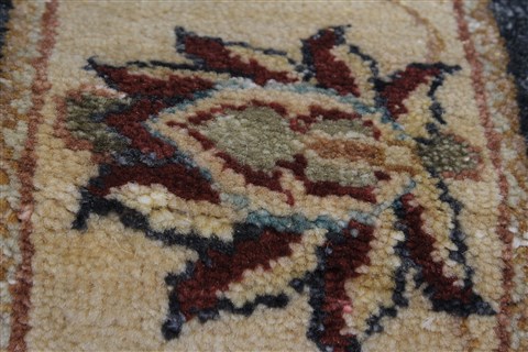 Ziegler Blue Runner Hand Knotted 27 X 141 Area Rug 250-22376 Image 10