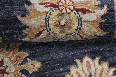 Ziegler Blue Runner Hand Knotted 27 X 141 Area Rug 250-22376 Image 11