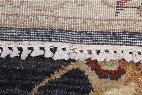 Ziegler Blue Runner Hand Knotted 27 X 141 Area Rug 250-22376 Image 2