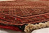 Sanandaj Red Hand Knotted 41 X 50  Area Rug 100-22377 Thumb 8