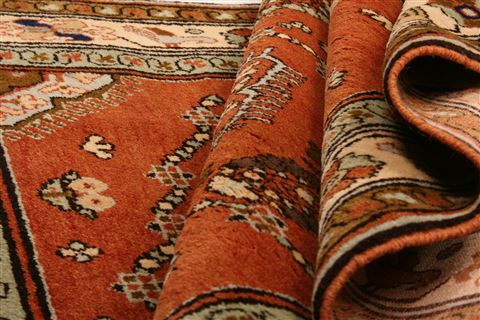Shirvan Orange Hand Knotted 33 X 51 Area Rug 100-22384 Image 3