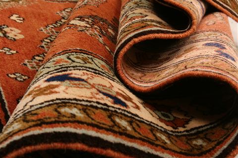 Shirvan Orange Hand Knotted 33 X 51 Area Rug 100-22384 Image 4