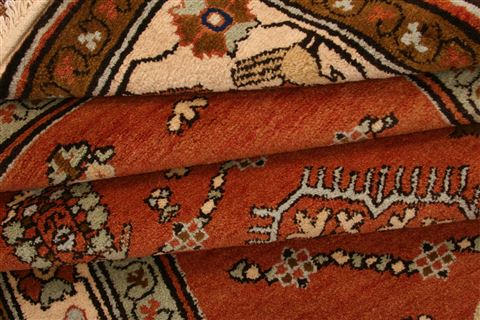 Shirvan Orange Hand Knotted 33 X 51 Area Rug 100-22384 Image 5