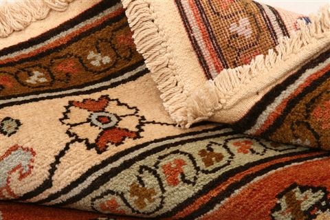 Shirvan Orange Hand Knotted 33 X 51 Area Rug 100-22384 Image 6