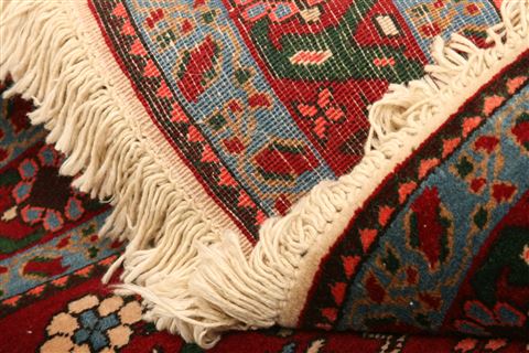 Abadeh Red Hand Knotted 33 X 410 Area Rug 100-22386 Image 5