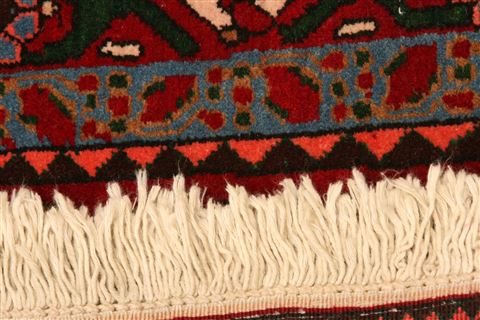 Abadeh Red Hand Knotted 33 X 410 Area Rug 100-22386 Image 8