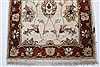 Ziegler Beige Runner Hand Knotted 26 X 149 Area Rug 250-22387 Thumb 6