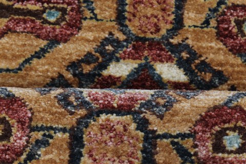Chobi Yellow Runner Hand Knotted 27 X 122 Area Rug 250-22390 Image 12